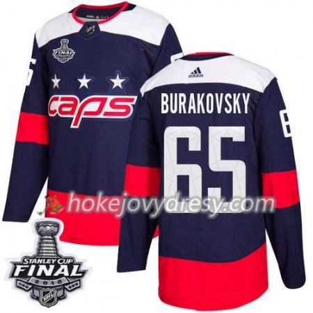 Pánské Hokejový Dres Washington Capitals Andre Burakovsky 65 2018 Stanley Cup Final Patch Adidas Stadium Series Authentic